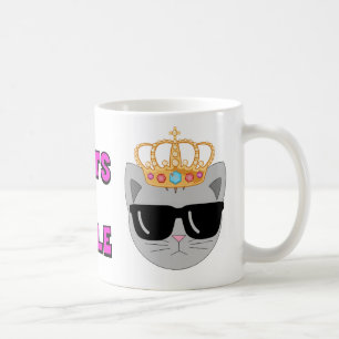 Mug CATS RULE Couronne Lunettes de soleil Chat - Amate