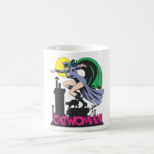 Mug Catwoman & Logo Pink