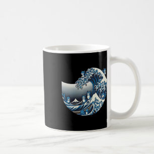 Mug Catzilla Chat Art Japonais Dons De Chat Drôle Pour