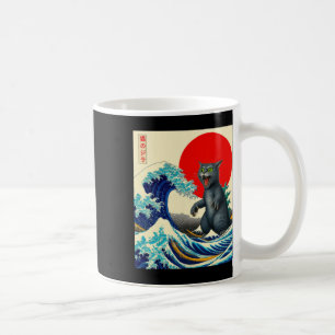 Mug Catzilla Chat Art Japonais Dons De Chat Drôle Pour
