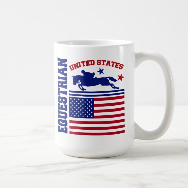 Mug Cavalier des Etats-Unis (Droite)