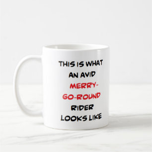 Mug cavalier joyeux, avide