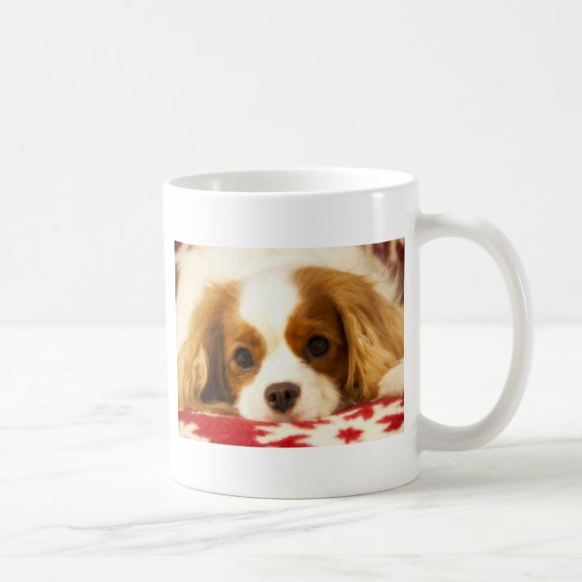 Mug Cavalier King Charles Spaniel flocon (Droite)