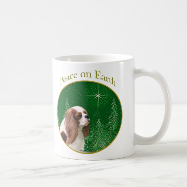 Mug Cavalier King Charles Spaniel Paix (Droite)