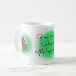 Mug Cavalier King Charles Spaniel Pastel Vert Personna