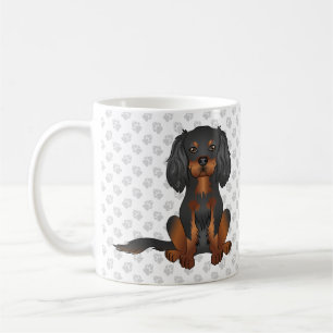 Mug Cavalier King Charles Spaniel & Pattes noir et fau