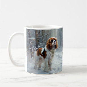 Mug Cavalier Roi Laisser Neige Noël Brossé