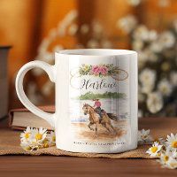 Cavalière de Barrel Racing | Rodéo Monogramme