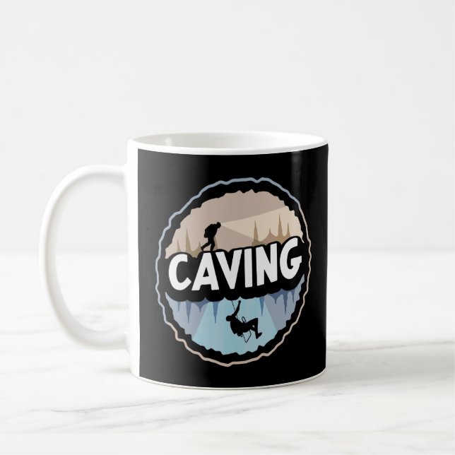 Mug Caving Hobby Explorer Cave Explorer (Gauche)