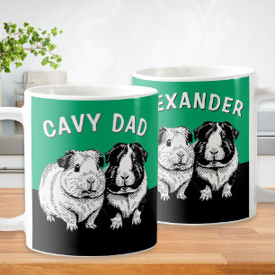 Mug Cavy Dad Cadeau Personnalisé pour Amoureux de Coch