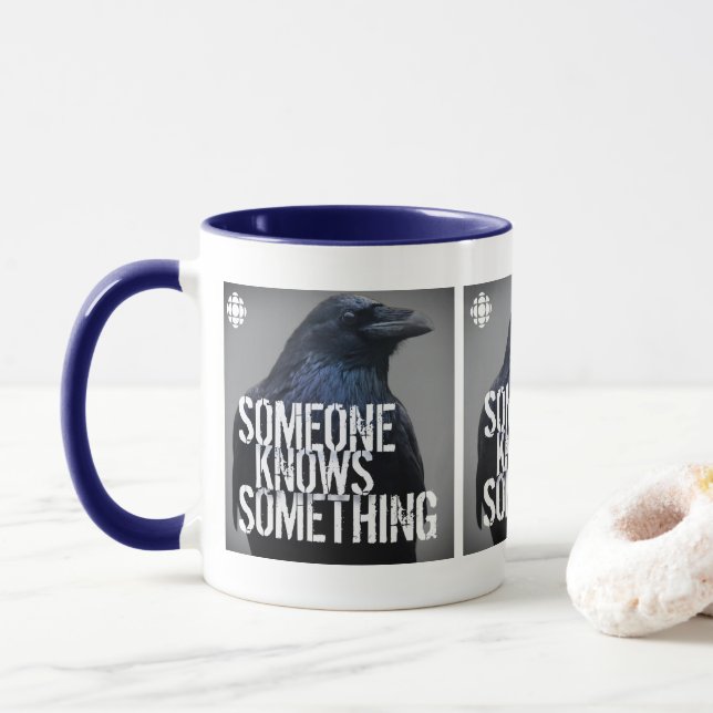 Mug CBC Quelqu'Un Sait Quelque Chose (Avec donut)