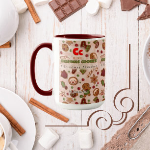 Mug Cc est pour les cookies de Noël