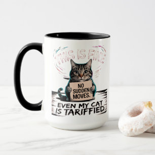Mug Ce Chat, C'est Très Bien – Humour des Fêtes avec u