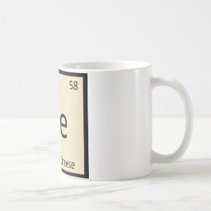 Mug Ce - Chimie Fromage à la Crème Symbole du Tableau 