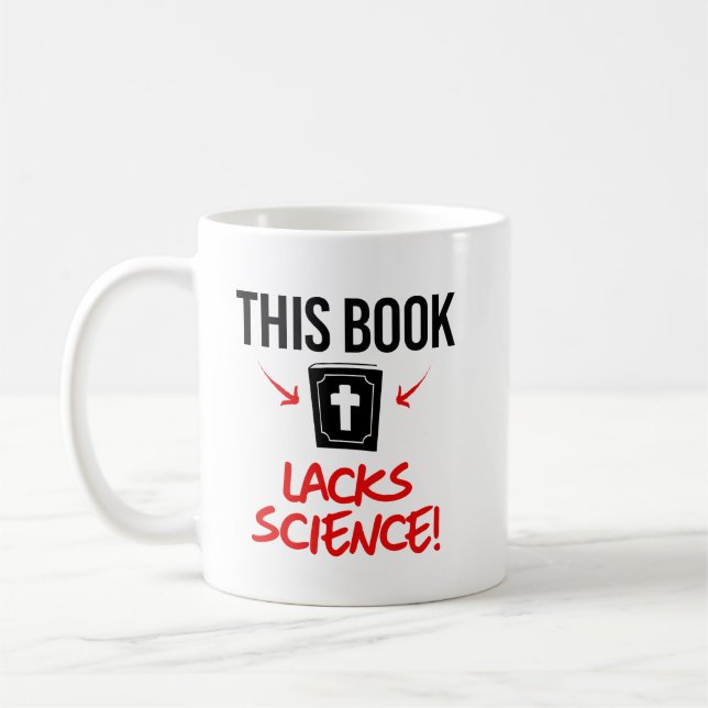 Mug Ce livre manque de science (Gauche)