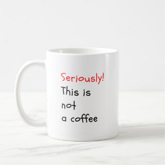 Mug Ce n'est pas un café