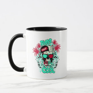 Mug Ce n'est pas un crâne Cool