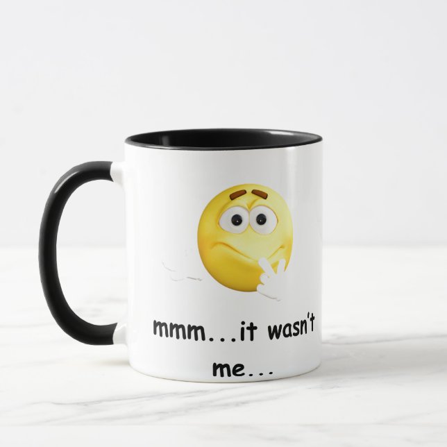 Mug Ce n'était pas moi. (Gauche)