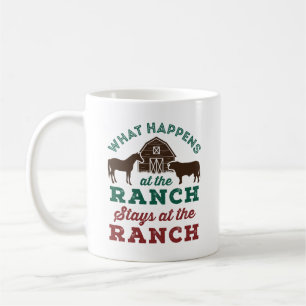 Mug Ce qui se passe au ranch reste au ranch