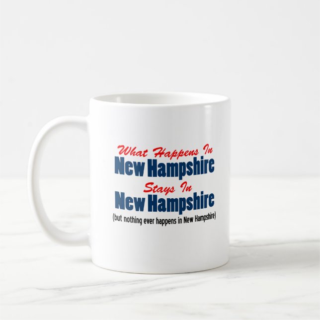 Mug Ce Qui Se Passe Dans Le New Hampshire Reste Dans L (Gauche)