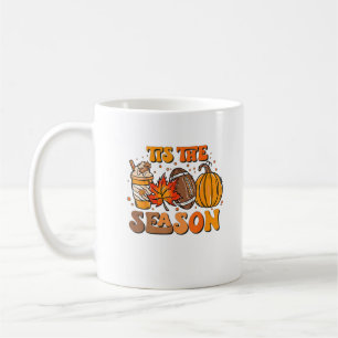 Mug Ceci Saison Citrouille Leaf Latte Automne Aesthéti