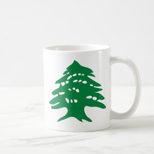 Mug Cèdre vert du Liban (Droite)