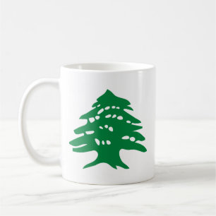 Mug Cèdre vert Liban "à gauche"