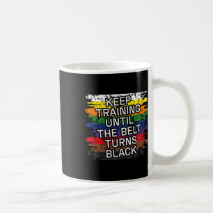 Mug Ceinture noire Garder l'entraînement Karate d'art