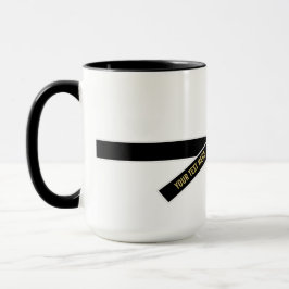 Mug Ceinture noire personnalisable (Kuro-obi)