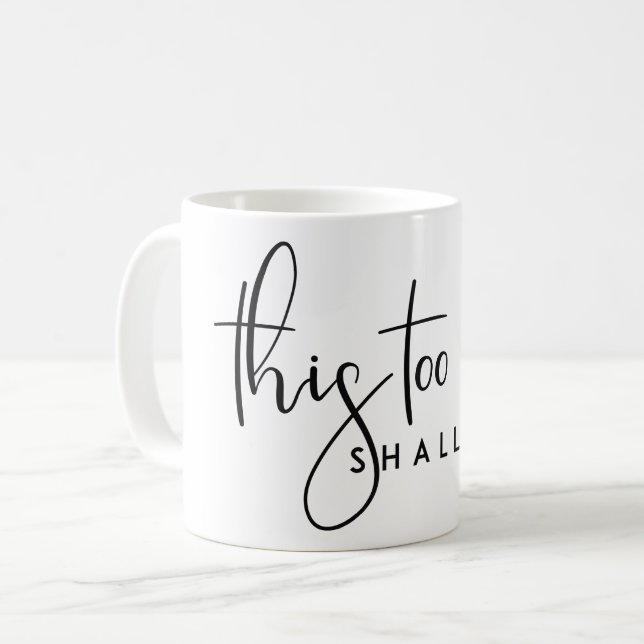 MUG CELA AUSSI PASSE UN DEVIS DE VIE MOTIVÉE (Devant gauche)