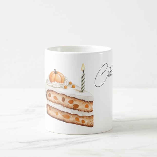 Mug Celebrate Pumpkin Cake Candle   (Centre)