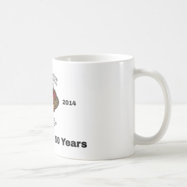 Mug Célébration de 50 ans (Droite)