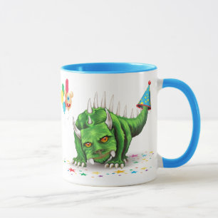 Mug Célébration de Hodag avec le gâteau