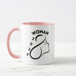 Mug célébration de la journée internationale de la fem