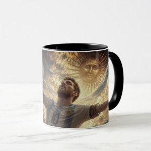 Mug Célébration de la légende argentine sous un soleil