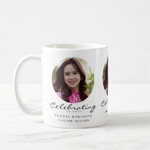 Mug Célébration de la vie en photo Memento de souvenir