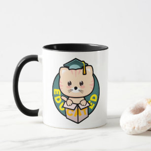 Mug Célébration de l'obtention du diplôme d'études sup
