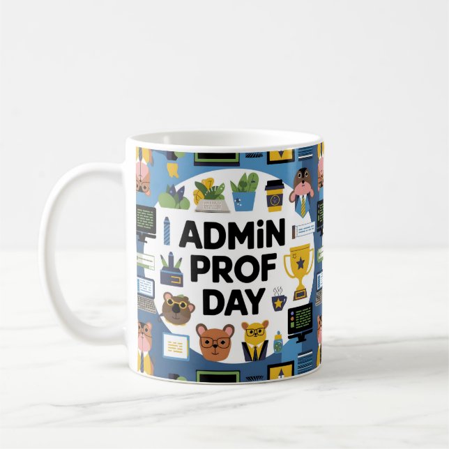 Mug Célébration des professionnels admin (Gauche)