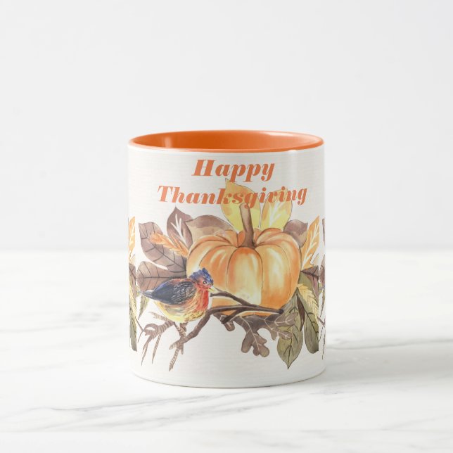 Mug Célébration heureuse donnant des mercis (Centre)