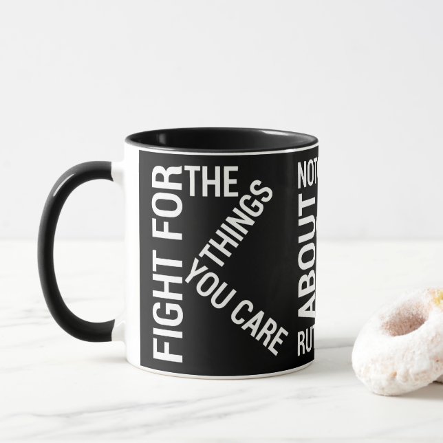 Mug Célèbre Rbg, RBG Womens, Ruth Bader Ginsburg (Avec donut)