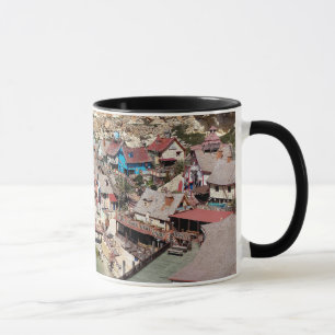 Mug Célèbre village de Popeye aux maisons colorées,