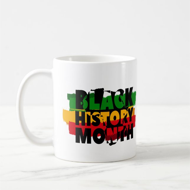 Mug Célébrer la culture et l'inspiration Black History (Gauche)