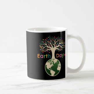 Mug Célébrez Le Jour De L'Arbre Coloré De La Terre - D