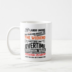 Mug Célébrons l'héritage des syndicats