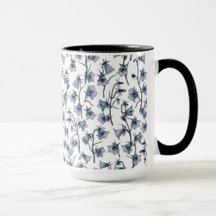 Mug Cellules bleues, Cloches, Bellflowers