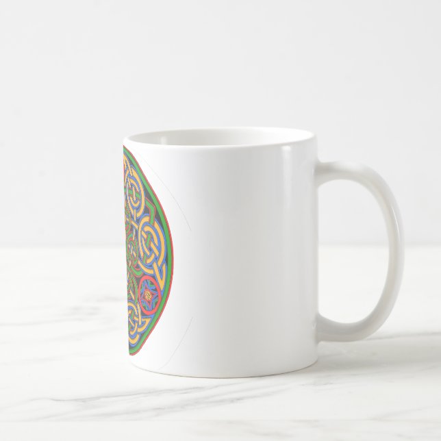Mug Celtic Ilumination - cercle de trinité (Droite)