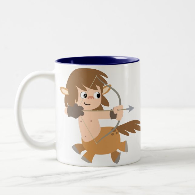 Mug Centaure Sagittaire Dessin Animé Mignon (Gauche)