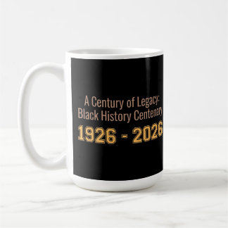 Mug Centenaire de l'Histoire des Noirs 1926-2026 Hérit