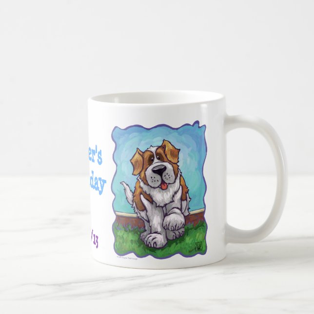 Mug Centre de partie de St Bernard (Droite)