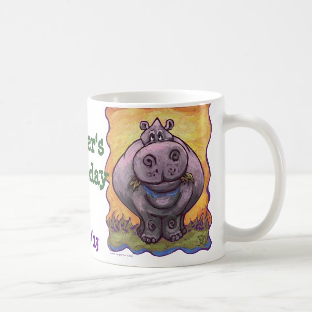 Mug Centre du parti Hippopotame (Droite)